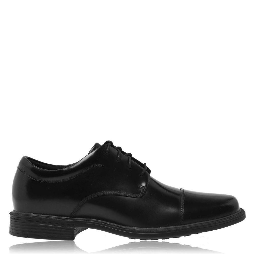 Rockport Canada Ellingwood - Mens Oxfords Black (SQH703625)